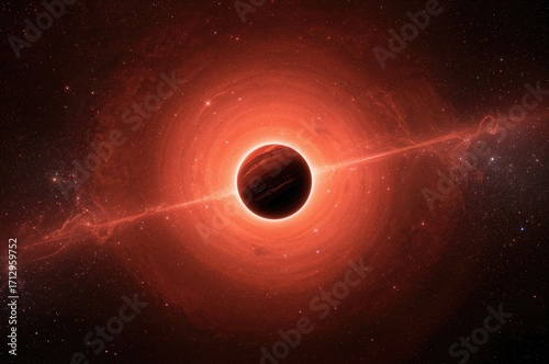 A colossal blackhole forms ...