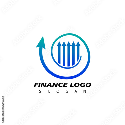 Finance and Accounting Logo Design Vector