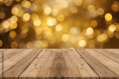 Rustic Wooden Surface with ...