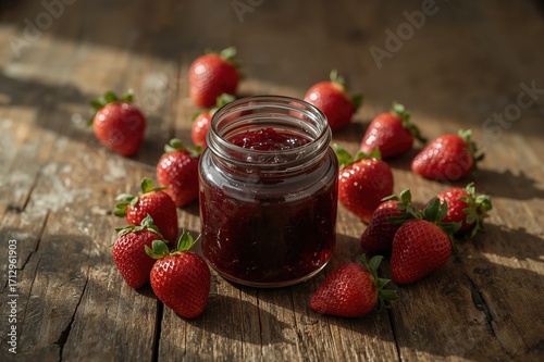 Homemade Berry Preserve Dis...