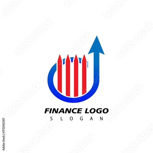 Finance and Accounting Logo Design Vector