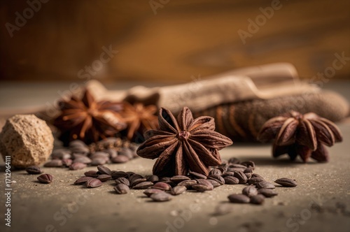 Star Anise Seed Badiam Arom...