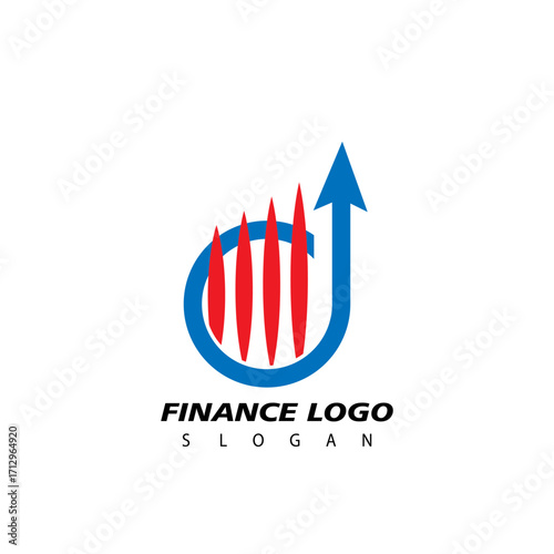 Finance and Accounting Logo Design Vector