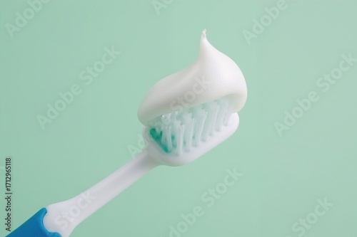 Close-up of a toothbrush ti...