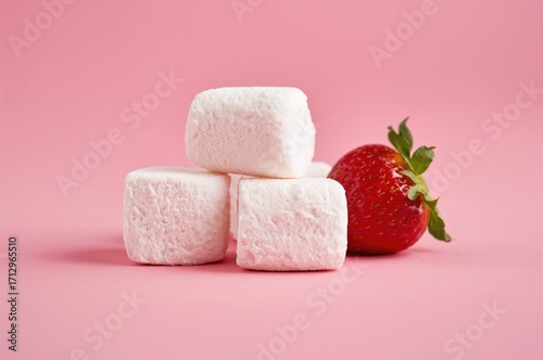 Delicious sugary marshmallo...