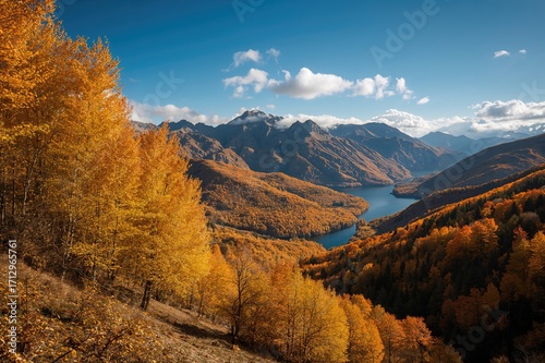 Breathtaking fall scenery i...