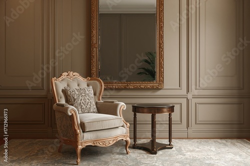 Chic living area featuring ...