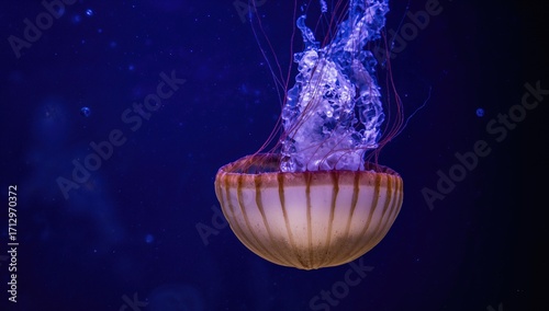Moon Jellyfish Floating Gra...