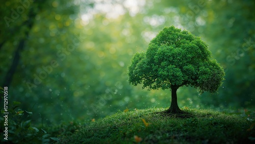Technology and nature blend...