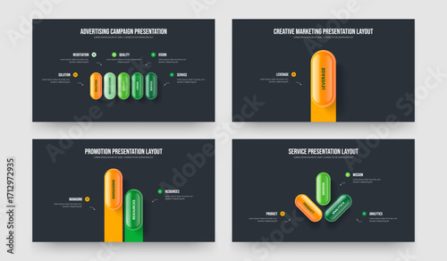 Modern Campaign Five One Two Three Step Diagram Frame Design Vector Illustration Bundle. Visual Innovation 5 1 2 3 Option Infographic Slideshow Template Collection.