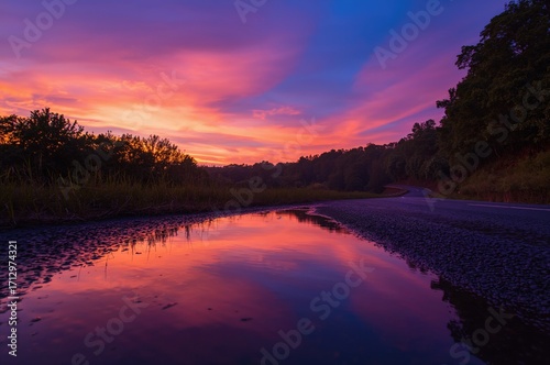 Evening Summer Glow Mirrore...