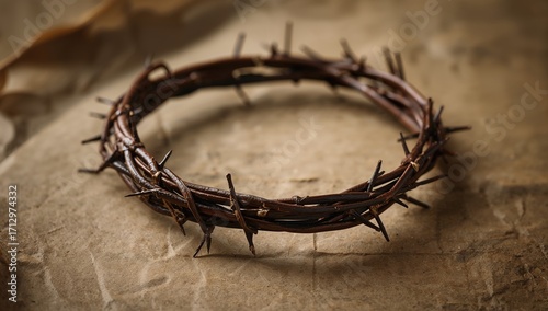 A Crown of Thorns set again...