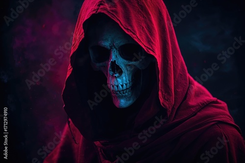 The crimson cloak of the gr...