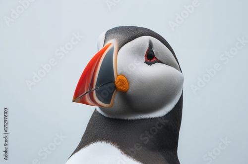 Detailed close-up portrait ...