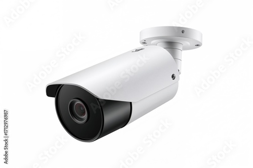 Isolated security camera on...
