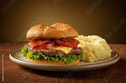 Mashed Potatoes Served With...