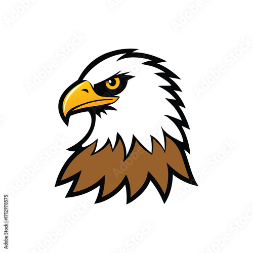Eagle vector icon on