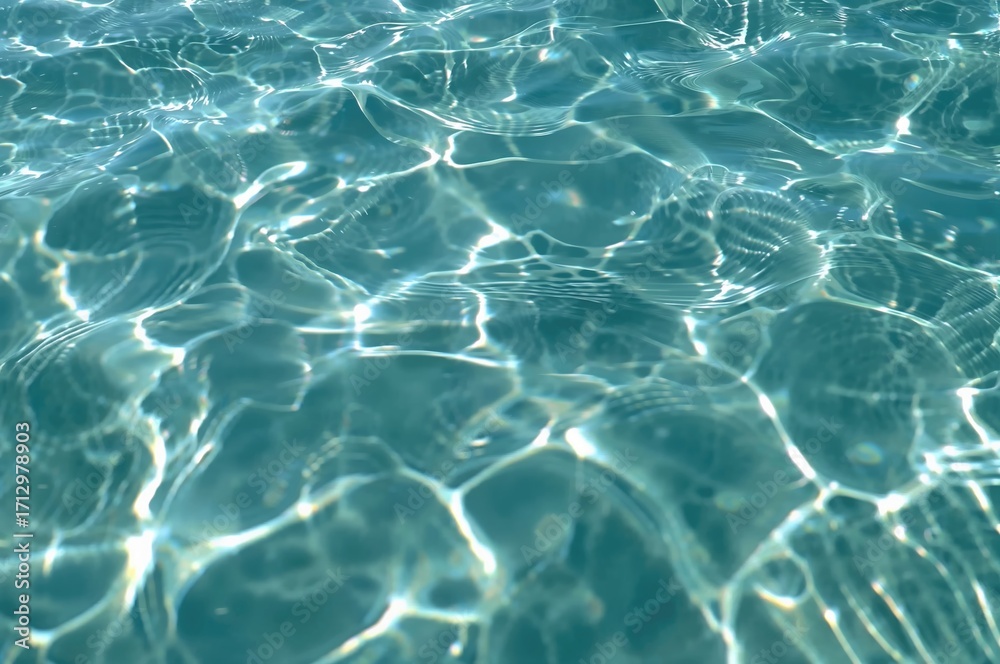 Obraz premium Clear ocean water surface texture backdrop