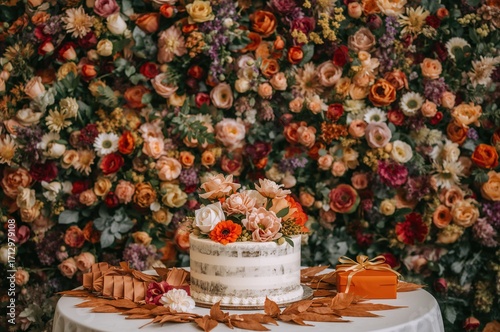 Guests surround a love-fill...