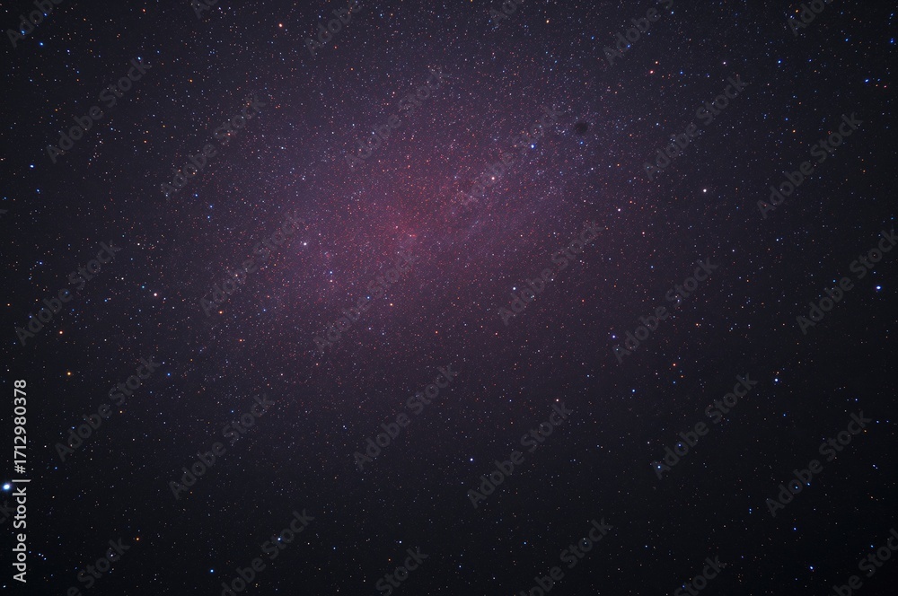 Obraz premium Cosmic night sky filled with stars texture