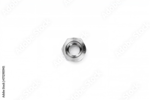 Isolated bolt and nut made ...