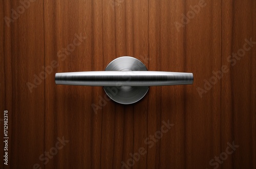 Detailed shot of a door han...
