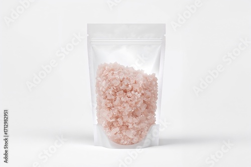 Transparent bag filled with...