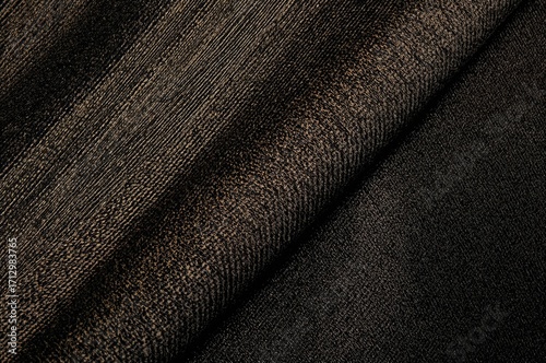Fabric featuring a striped ...