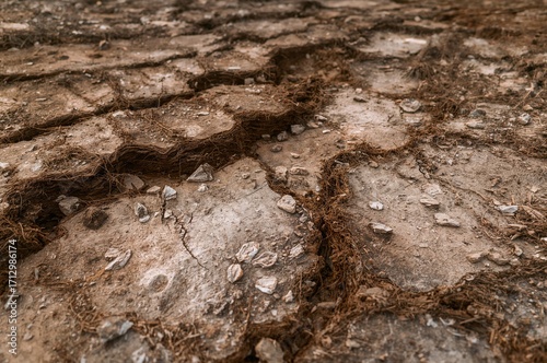 Storm Damage Revealing Soil...