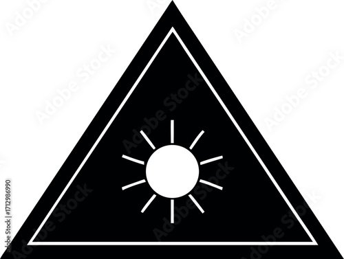 Sun protection factor icon vector illustration
