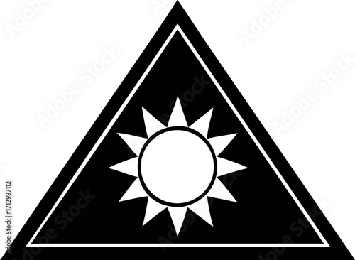 Sun protection factor icon vector illustration
