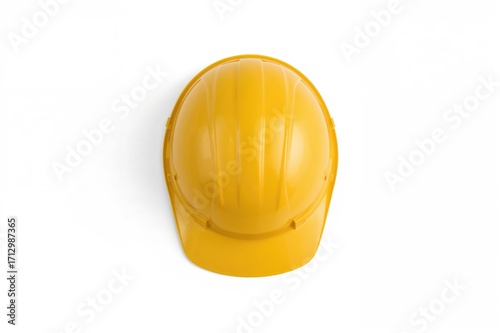 Overhead shot of a yellow h...