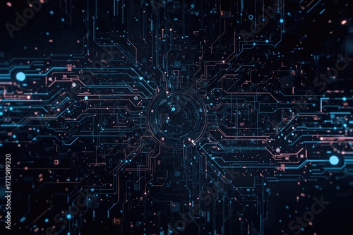 Tech-themed background for ...