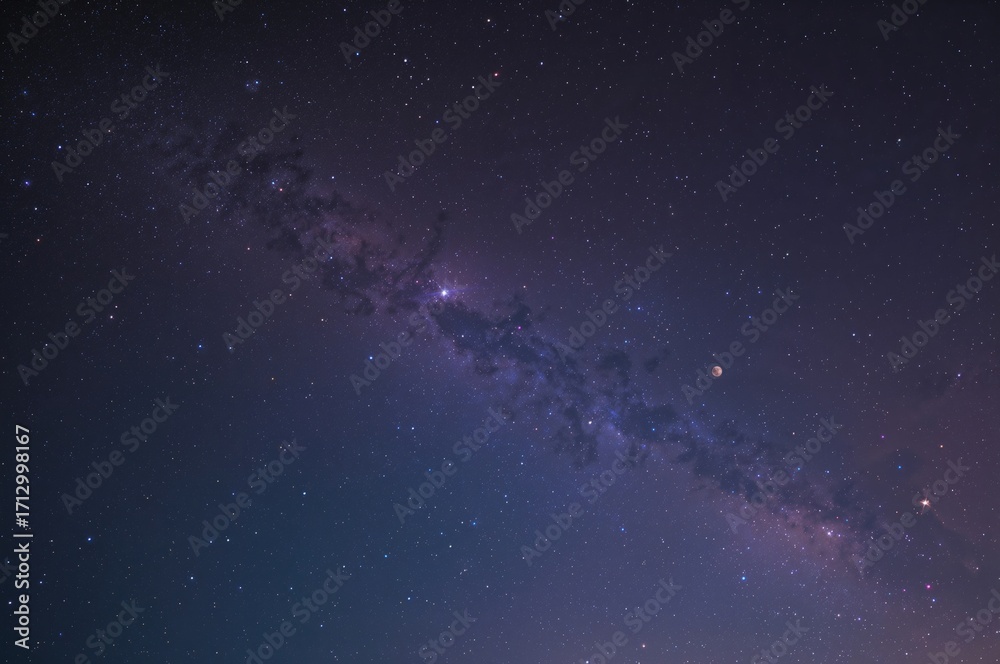 Fototapeta premium Twilight atmosphere created with AI generative software