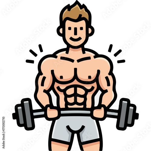 Body Builder Icon