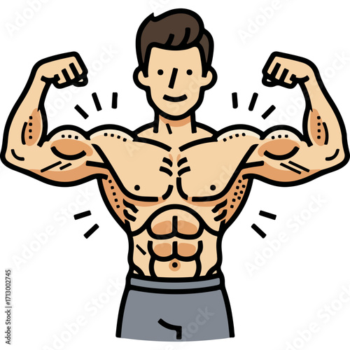 Body Builder Icon
