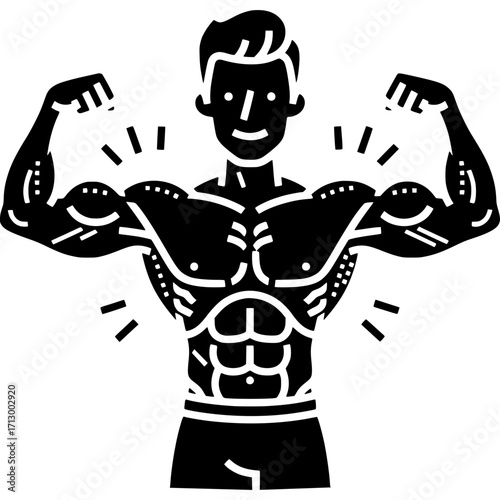 Body Builder Icon