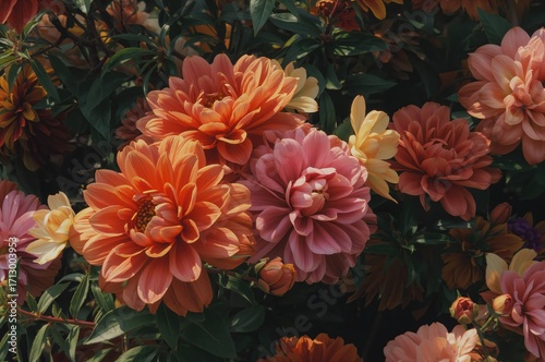 Every flower narrates its own tale with colors spanning bright reds and yellows to soft pinks and whites.