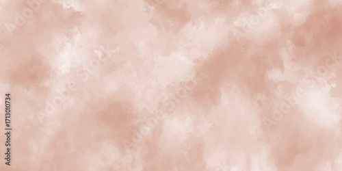 Abstract texture of brown paint watercolor background. hand painted beautiful background texture. Aquarelle painted subtle watercolor canvas. paper texture smoke and cloudy stains.