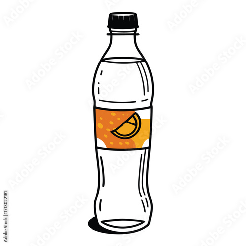 soft drink vector on white background