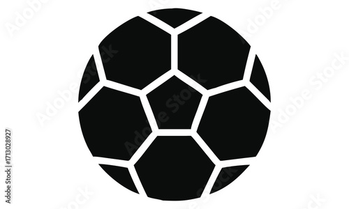 Soccer ball isolated on white background