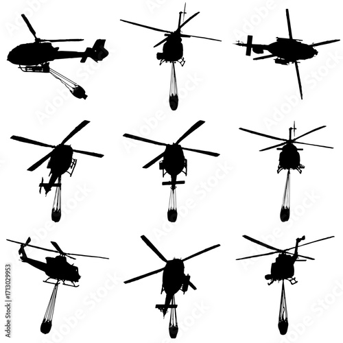 Helicóptero extinción incendios
