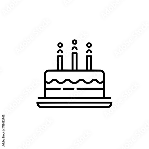 Cake birthday celebration dessert party sweet bakery delicious candles frosting treat anniversary happy event