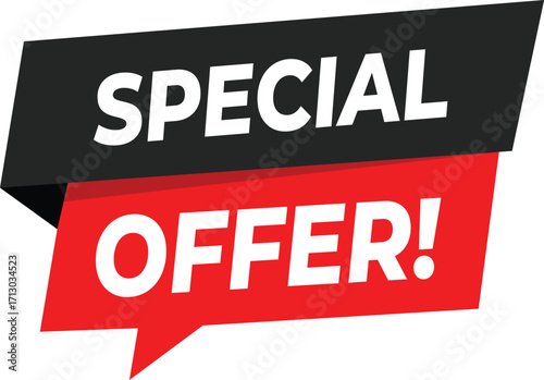 Special Offer Sale Banner Vector Illustration for E-Commerce Retail Marketing Flyers Posters Social Media Ads and Online Shopping Promotions