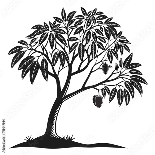 vector illustration of a tree