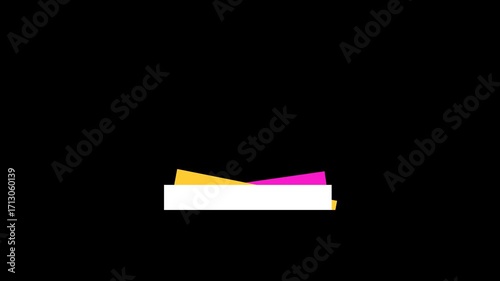 Simple Intro Title Text Frame Overlay