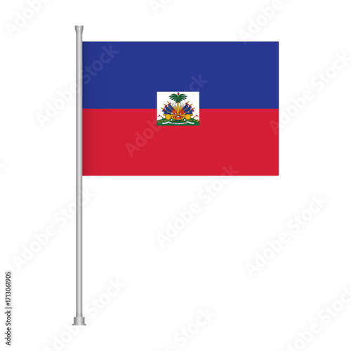 Haiti national country emblem state symbol caribbean nation banner official governmental ensign patriotism