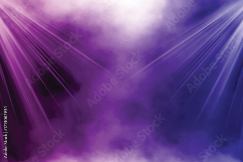 Realistic dynamic fog background with atmospheric mist and haze