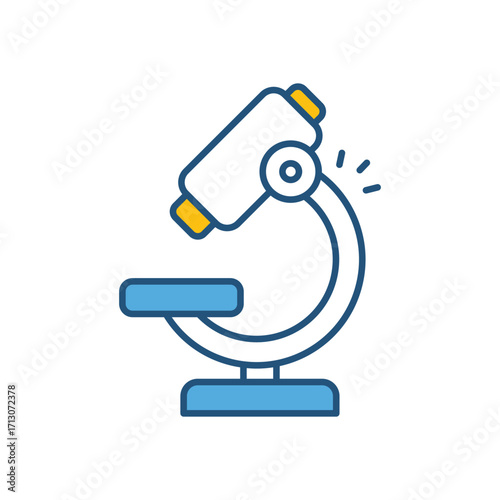 Research Color Line Vector Icon