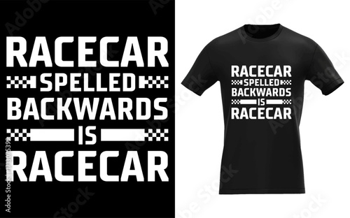 Dynamic illustration of vintage and modern race cars in a vibrant action packed scene perfect for apparel and racing themed designs with bold typography